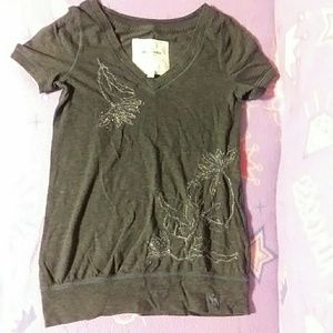 Abercrombie beaded shirt